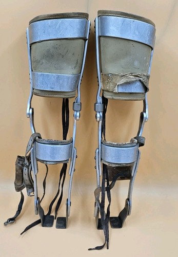 Pair antique toddler polio - toddler,